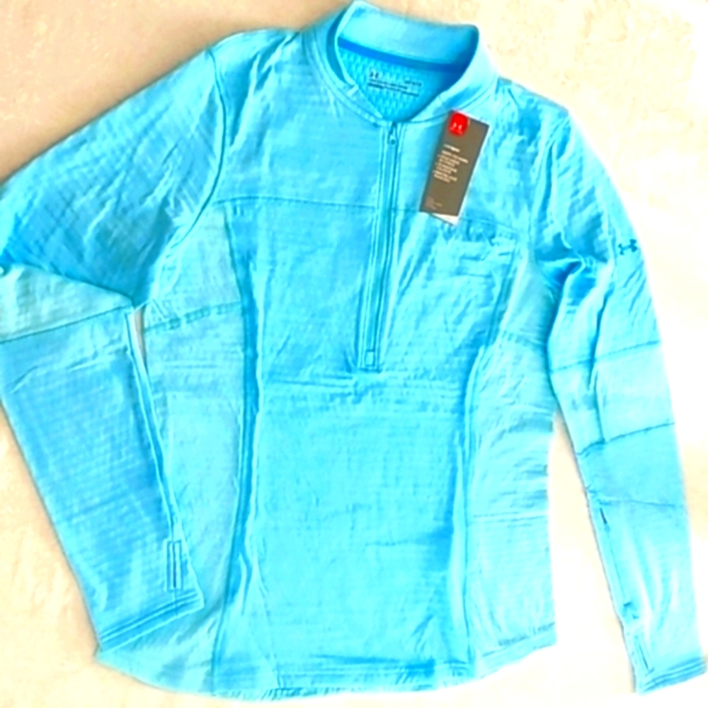NWT UnderArmour Cold gear 3/4 zip front jacket